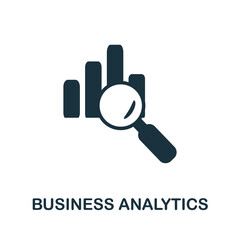 Business Analytics icon. Simple element from business intelligence collection. Creative Business Analytics icon for web design, templates, infographics and more