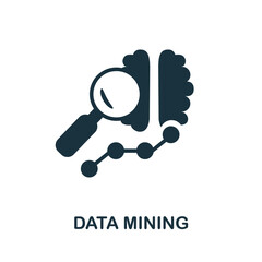 Data Mining icon. Simple element from business intelligence collection. Creative Data Mining icon for web design, templates, infographics and more