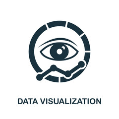Data Visualization icon. Simple element from business intelligence collection. Creative Data Visualization icon for web design, templates, infographics and more