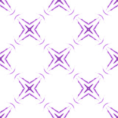 Ethnic hand painted  pattern. Purple incredible 