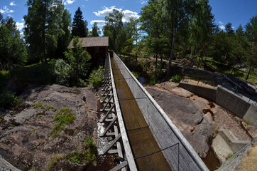 Watermill. One of the 2 working in Norway.