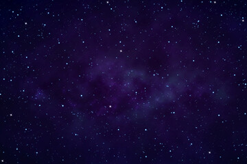 Starry night sky abstract background