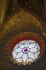 Fototapeta na wymiar catedral diocesana de Tui en Pontevedra , España Europa