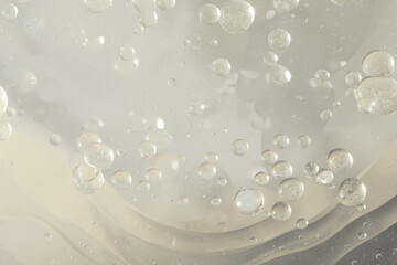 Abstract White water bubbles background
