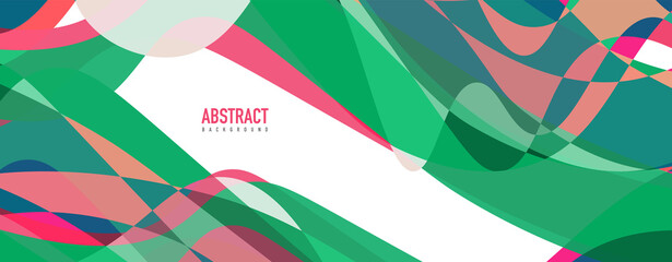 Obraz premium Fluid wave colorful abstract background. Dynamic colorful vibrant vector design