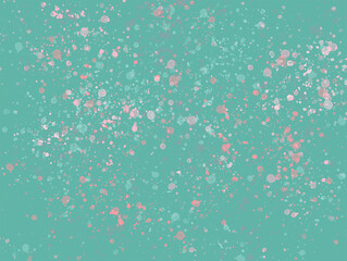 Green and pink splash background