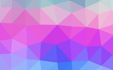 Light Multicolor, Rainbow vector low poly texture.