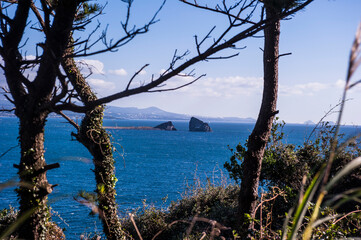 The beautiful seascape  beach and coastline.