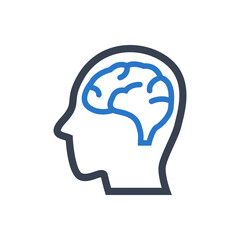 Human brain icon