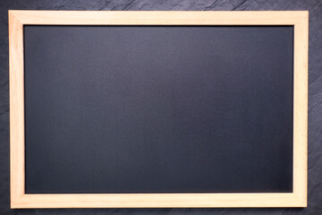 Blackboard background with copy space