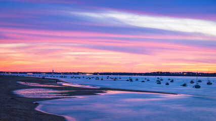 Coucher de soleil à Arcachon