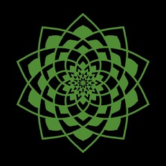 mandala colorful vintage art, ancient Indian vedic background design, old painting texture with multiple mathematical shapes. illustration	