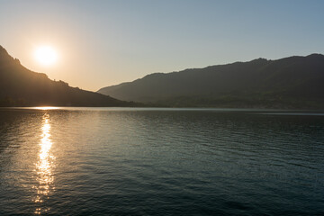 Attersee bei Sonnenuntergang