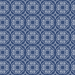 Hmong pattern seamless 09 - 370527929