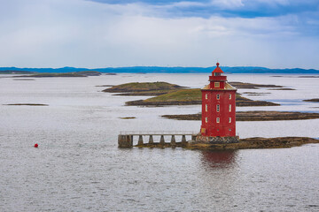 Lighthouse Kjeungskjaer , Norway