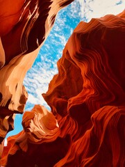 Lower Antelope Canyon in AZ the US