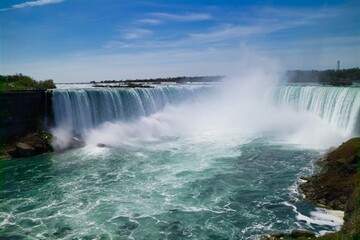 Niagara Fall in ON Canada