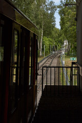 Cabin to climb the hill in Karlsruhe