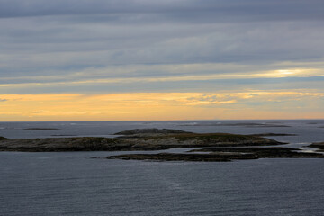 Norwegian sea coast