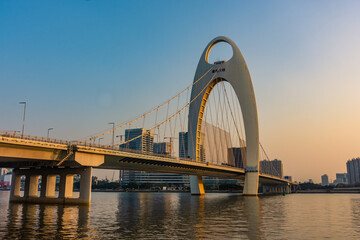 Modern city of Guangzhou, China