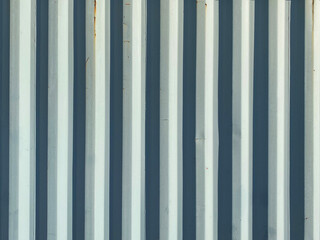 white bright shadow old corrugated shipping container wall