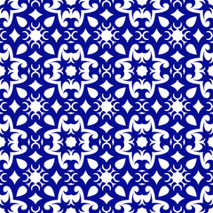 Fototapeta na wymiar Decorative seamless pattern with geometric shapes. The ornament. Abstract texture designs can be used for backgrounds, motifs, textile, wallpapers, fabrics, gift wrapping, templates. Vector.