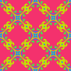 Decorative seamless pattern with beautiful texture designs can be used for backgrounds, motifs, home textile, wallpapers, fabrics, gift wrapping, templates. Design Paper For Scrapbook. Vector.