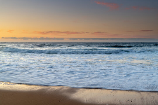 Winter Sunrise at the Seaside