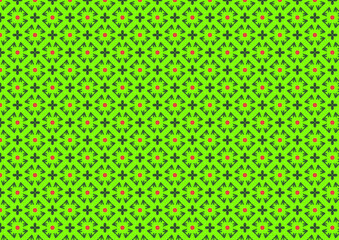 緑色の背景パターン