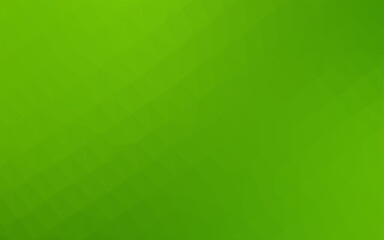 Light Green vector polygonal pattern.