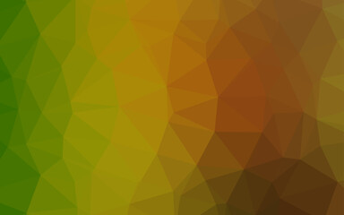 Light Green, Red vector low poly layout.