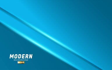 modern premium blue shape background banner design.Overlap layers with paper effect.