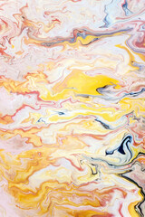 colorful marble texture fluid acrylic painting 