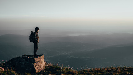 Wschód słońca na Babiej Górze. © Mateusz