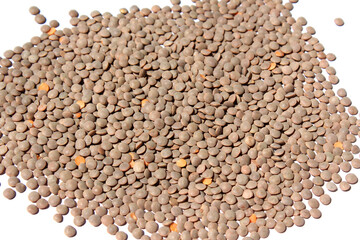 Lentils texture background . bean. soy