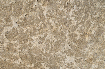 Colorful crumbly sandstone closeup