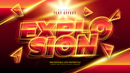Explosion Text Effect