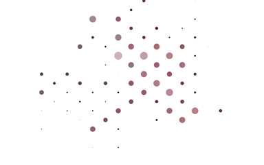 Light Black vector background with bubbles.