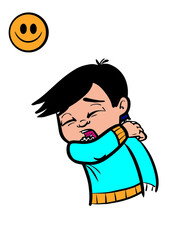 funny cartoon zombie