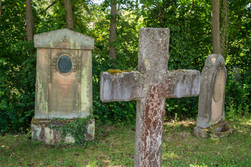 Fototapeta premium alter friedhof in winnweiler