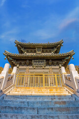 Fototapeta premium Baoyun Bronze Pavilion at the Summer Palace in Beijing, China