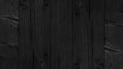 Fototapeta premium old black grey rustic dark wooden texture - wood background