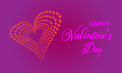 Valentines day vector background design