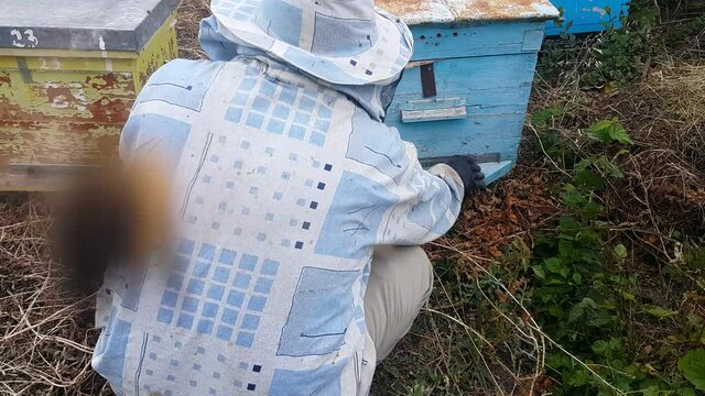 A beekeeper is a human beekeeper who works from the chimney of a beeper smokehouse with a device to repel the evil lifestyle of bees. Bees from one hive attack bees from another hive. The concept of b