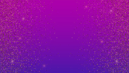 Vector halftone background. Sparkling, glittering dots on pink-blue gradient.