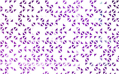Light Purple vector layout with lines, triangles.