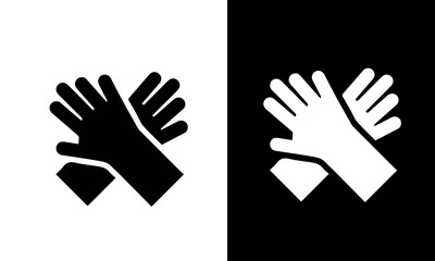 Cleaning Icon vector design black and white 