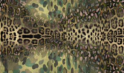 Camouflage background. Seamless pattern.texture military camouflage repeats seamless army green hunting