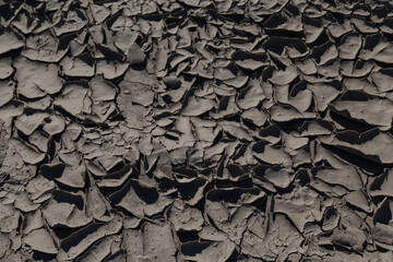 Dirty cracked land  texture background