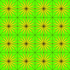Sunflower seamless pattern design